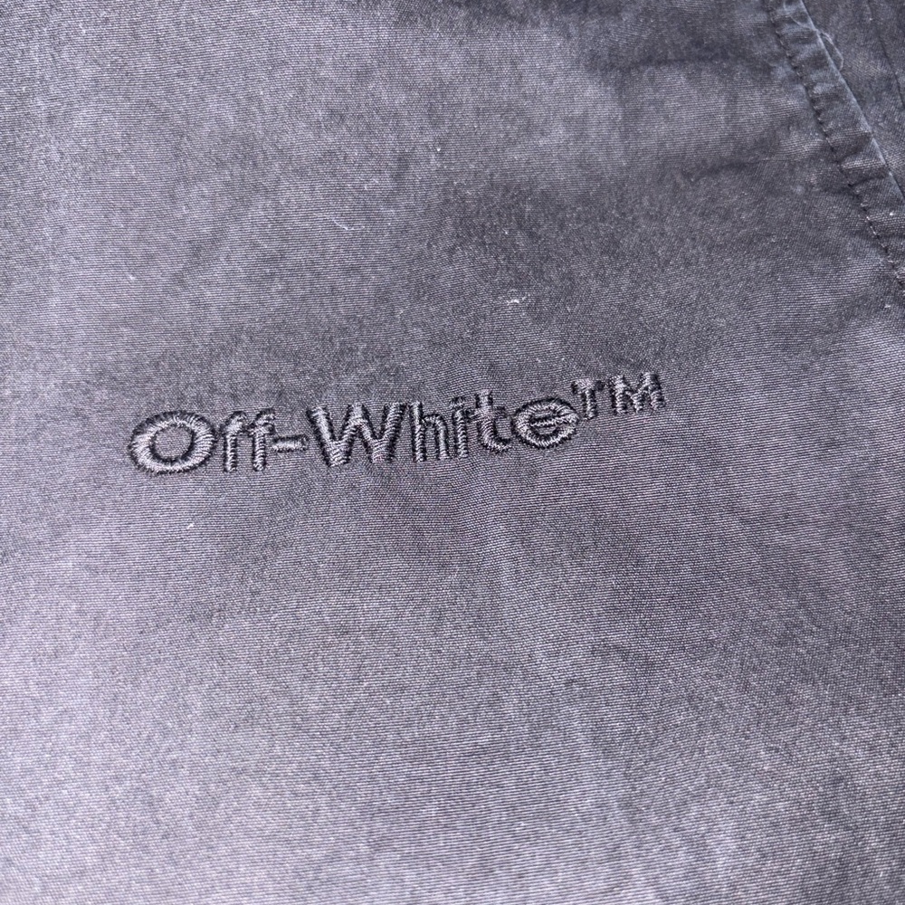 Off-White Gray Garment pants Small